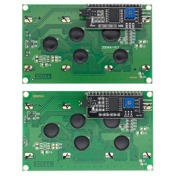 LCD2004+I2C 2004 20x4 2004A Modra/Zelena zaslon HD44780 Znak LCD /w IIC/I2C Serijski Vmesnik Ac Modul za arduino