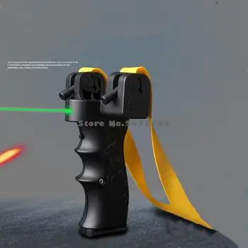 Zmogljiva Mala Prača Zelena Rdeča Lasersko Merjenje Smolo Katapult Laser Pogled Visoko Natančnostjo Streljanja Z Gumico Športih Na Prostem