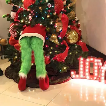 Christmas Tree Okraski Elf Telo Počitnice Okras Božično Drevo Ornament Grinch Elf Telo Okraski Božič Dekor