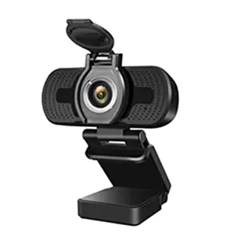 Webcam Full hd 1080P Video v Živo Webcam S pokrovom ABS Optične Leče USB Plug And Play spletna kamera Z Mikrofonom