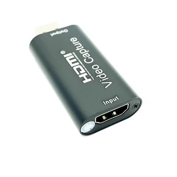 Video Kartica, HDMI, Zajem Video Kartice VHS USB 2.0 Grabežljivac Diktafon 4K ločljivosti 1080P za PS4 Igra DVD Kamere HD Kamera Živo