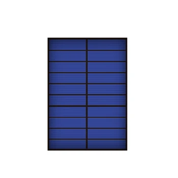 Mini 5V 1.25 M 250mA solarnimi Polikristalnih Sončnih Celic Napajanje Plošča Modul DIY Baterija za Mobilni Telefon, Igrača Polnilnike