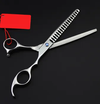 Prilagodite Upscale 440c 7 palčni pes lase clipper hišne las škarje za nego psa redčenje barber mačka frizerske škarje, škarje za