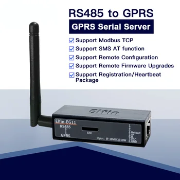 Serijski Vmesnik RS485 za GPRS GSM Napravo Strežnika Pretvornik Modul Elfin-EG11 Podporo Modbus TCP Protokol
