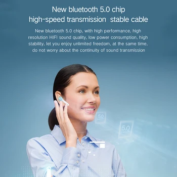Bluetooth V5.0 Slušalke Res Brezžične Stereo Čepkov Zvok TWS Športne Slušalke z Mikrofonom Polnjenje Primeru slušalke Rogbid G9 mini