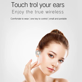 Bluetooth V5.0 Slušalke Res Brezžične Stereo Čepkov Zvok TWS Športne Slušalke z Mikrofonom Polnjenje Primeru slušalke Rogbid G9 mini