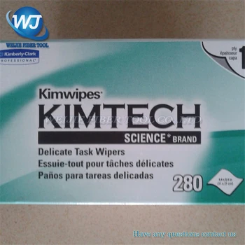 280pcs/box Optičnih Vlaken za Čiščenje Kimwipes Dustfree Papirja