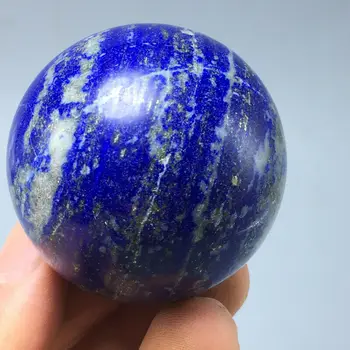 5 cm Naravnih Lapis lazuli Quartz Področju Kristalno Kroglo Vzorec Zdravljenja