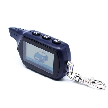 Ruska Različica Keychain B9 Starline LCD zaslon, Daljinski upravljalnik Za dvosmerni Avtomobilski Alarm Starline B9 Twage alarm Keychain auto