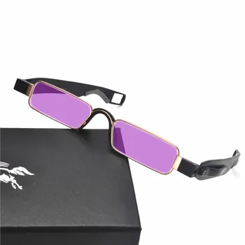 MINCL/ Kvadratni sončna Očala Ženske Moški punk Gothic Okrašena Očala Reflektivni Kovinski jasno leče, sončna očala LXL