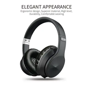 Tourya B4 Bluetooth Slušalke Brezžične Slušalke Slušalke Slušalke Z Mikrofonom Bas Stereo Podpira TF Kartice Za PC, Pametni telefon glasbe