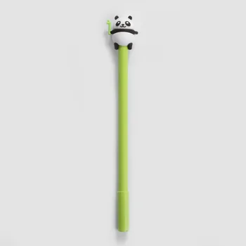 24 Kos Lepe Risanke Panda Tiskovine Nevtralno Pero Ustvarjalne Plastičnih Vodnjak Črno Pero Študent Dobave kawaii šolske potrebščine