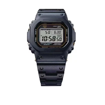 Črna Titan Watchbands in Ploščo Za DW5000 GM-W5610 GW5000 DW5035 Watch Nastavite Watchband Ploščo/Primeru Kovinski Trak Z Orodji,