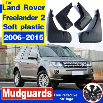 4Pcs Črna Spredaj Zadaj Mudflap Stražar Set Za Land Rover Freelander 2 2006-Blatnika Splash Varovala Fender Blato Zavihek dodatna Oprema