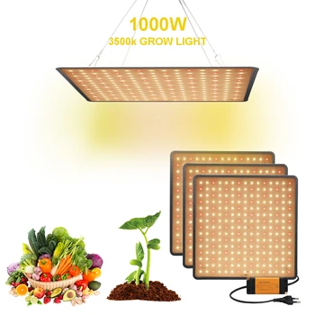 Raste Svetilke 1000W Celoten Spekter LED Grow Light Rastlin Razsvetljavo Fitolampy Za Rastline Cvetja, Sadik Gojenje