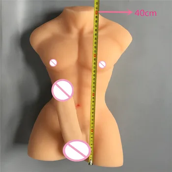 7,5 kg 3D 1:1 pravi velikosti moškega telesa polni silikona sex lutka z penisa in anusa analno odprtino sex lutka za gej ali ženska