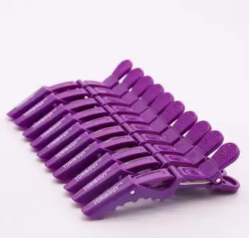 30Pcs/paket Plastičnih Lase Posnetek Frizerski Objemke Nevihte Lase Oddelek Posnetke Oprijem Rezanje Brivci Za Salon Hair Styling Dodatki