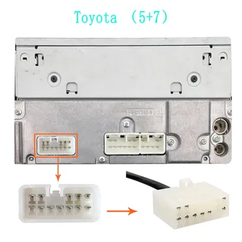 Moonet Car Audio MP3 Predvajalnikom AUX Vmesnik CD Changer AUX vmesnik za Toyota Corolla Avensis Camry RAV4 Yaris QX015