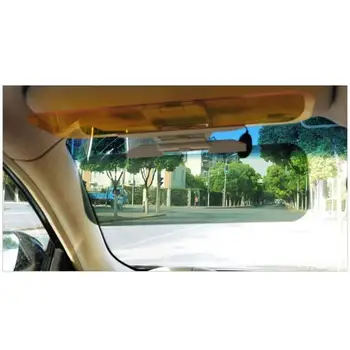 Avto sončnega HD Anti Sončni svetlobi Bleščečih Buljiti Dan Night Vision Vožnje Ogledalo UV-Krat Flip Navzdol Jasen Pogled Dropshipping