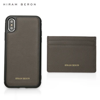 Hiram Beron BREZPLAČNO ime po meri darilo izdelek sivo kartico primeru mobilni telefon primeru luksuznih darilo za družino dropship