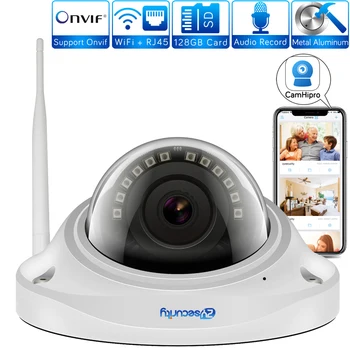 ZYsecurity 1080p Wifi Kamera CamHi App 20 metrov Onvif Night Vision Vandalproof SD dvosmerni Audio Alarm Home Security CCTV Kamere