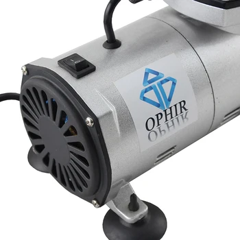 OPHIR Mini Kompresor za Zrak s Filtrom Imetnik Airbrush Zračni Kompresor Set za Model Hobi Body Painting 110V/220V AC089