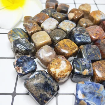 Naravni Pietersite Quartz Padle kamna za Kristalno gramoz kocka Reiki Zdravljenje