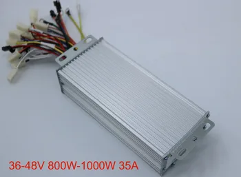15 Mosfets 36V/48V 800W 1000W 35A Dvojni način Senzor/Sensorless BLDC Električnih Koles/Skuter Krmilnik