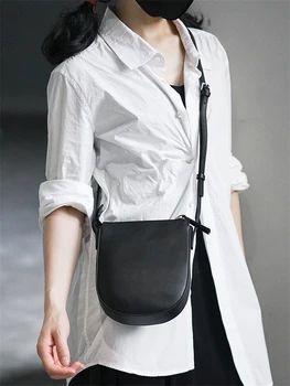 črni torbici crossbody ženske osebno dekle messenger japonski letnik tote Navpično vrečko ramenski žensko Ročno vrečko