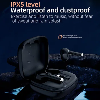 Bluetooth V5.1 Bass Slušalke Smart Dotaknite se možnosti Brezžično Nadzor Glasnosti Slušalke Zmanjšanje Hrupa Podporo Moč Zaslonu za Xiaomi Lotus