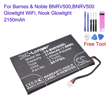 Cameron Kitajsko B01PQIL Za Barnes & Noble BNRV500 Glowlight WiFi Kotiček Glowlight E-knjige, E-bralnik Baterije Bateria Batteria E Bralce