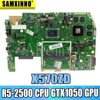 X570ZD Matično ploščo Za Asus TUF YX570Z YX570ZD X570Z X570ZD Prenosni računalnik z matično ploščo Mainboard V5-2500 CPU GTX1050 GPU