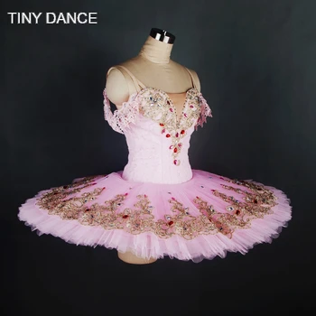 Odraslega Dekleta Roza Klasične Tutu za Balet Ples Strokovne Uspešnosti Kostume Prilagodite Tutus B17073