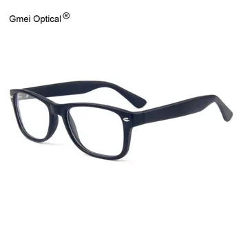 Gmei Optični Klasične Črne Plastike Polno Platišča Okrogle Očala Okvirji Za Moške In Ženske Recept Očala T8002