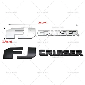 1pcs ABS 3D FJCRUISER FJ CRUISER Emblem Značko Nalepke Avto Zadaj Tovornjak Nalepke Avto Styling Za Toyota CRUISER Auto Dodatki