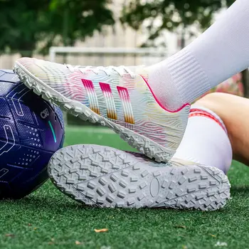 Nove Moške Dolge Nohte Zlomljenih nohtov ultralahkih nogometni čevlji so odporni na obrabo, non-slip pete zaščite strokovno usposabljanje čevlji