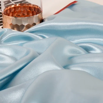 Pomnilnik Elastični trak Vzglavnik Saten svila prevleke barva blazino primerih varnosti Ne zadrgo blazino kritje Pillowcases