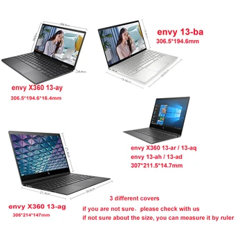 Snemljiv Laptop Zajema, Za Hp Envy X360 13,3 Palca Kreativna Zasnova Rokav Primeru Za Hp Prenosnik Pu Usnja, Kože, 13-palčni Pisalo Darilo