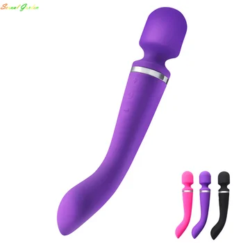 Velik Dildo Klitoris Vibrator Za Ženske Močno 10 Hitrost AV Čarobno Palico G Spot Stimulator Ženski Masturbator Sex Igrača Za Odrasle