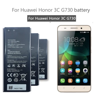 Mobilni Telefon Baterija Za Huawei Honor 3C G730 H30-U10 T10 T00 Nadomestna Baterija 2400mAh HB4742AORBC