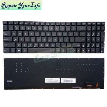 Laptop tipkovnici za Asus UX51 UX51VZ U500 U500VZ UX51VZ-DB115H BX51 v ameriški angleščini NSK-UPH0R Original črno kb ozadja