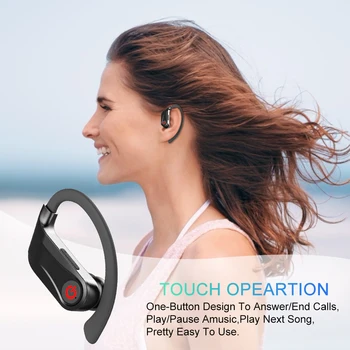 TWS Hаушники беспроводные napaja Brezžične Slušalke Bluetooth 5.0 Earburds Stereo Šport Slušalke Neprepustna za Office Home