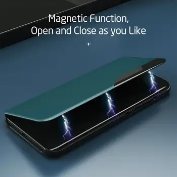 360 Magnetni Flip Primeru Telefon Za Samsung Galaxy A12 S20 FE A51 M31s A21s A71 A50 A30s A31 Nazaj Zajema Na Samsang 12 51 Oklep