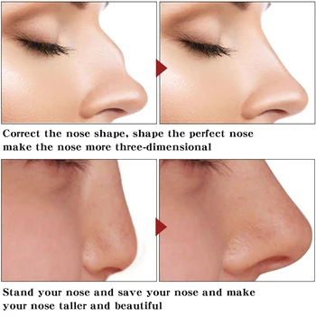 Nano Gold Nos Lepo Eterično Olje Nos Oblikovanje Nego Nosne Kosti Remodeling Olje Dvigalo Čarobno Bistvo Krema za Obraz za Nego Kože, 10 ml