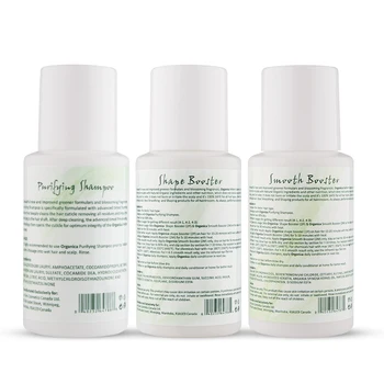 Naravni Zelenih Rastlin 100 ML Obliko Keratin+Čiščenje Šampon+Gladko Z Booster Zravnajte in Nemoteno Poškodovane Lase Cruly