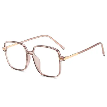Elbru Anti Modra Svetloba Očala Moda za Ženske, moška Očala Okvir Unisex Square Eye Glasses Okvir Optičnega Pregledna Očala