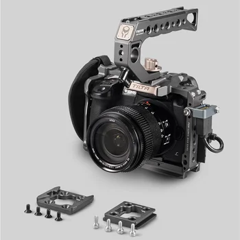 Tilta DSLR Fotoaparat Kletko ZA Panasonic Lumix GH5 GH5S Kit TA-T37-C-G, zgornji ročaj strani focus ročaj