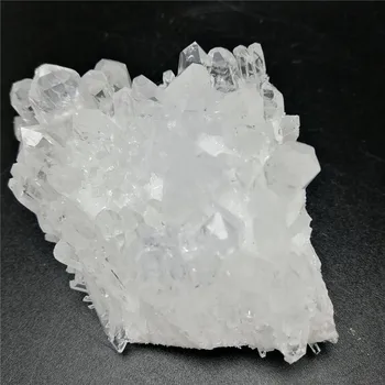 1pcs Naravno Bela quartz gruče Crysta surovega kamna jasno quartz Crystal Grozdov Energije okraski l Mineralnih Vzorec