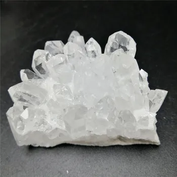 1pcs Naravno Bela quartz gruče Crysta surovega kamna jasno quartz Crystal Grozdov Energije okraski l Mineralnih Vzorec