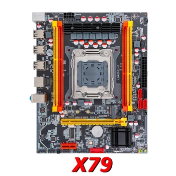 X79 Čip Matično ploščo Računalnika SATA3 PCI-E NVME M. 2 SSD Podporo REG ECC Pomnilnik XXUC